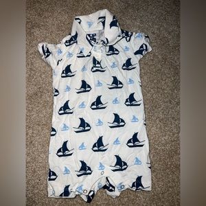 Kickee Pants 3-6 months jumper onesie  (shorts)